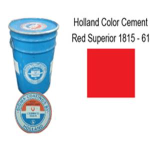 Colour Powder for Cement - HOLLAND - RED - 1815-614