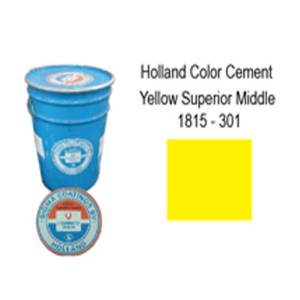 Colour Powder for Cement - HOLLAND - YELLOW - 1815-301