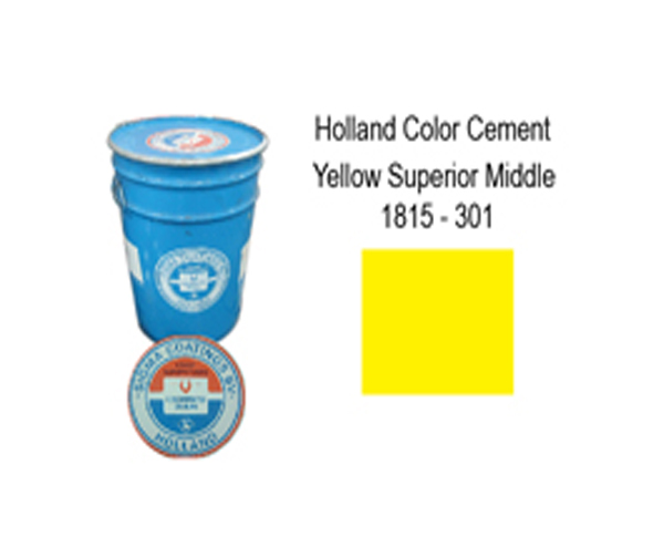 Colour Powder for Cement - HOLLAND - YELLOW - 1815-301