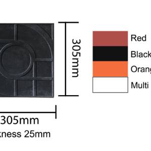 Calif/ Emboss Paving Blocks