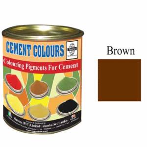 BROWN Colour Cement in Sri Lanka