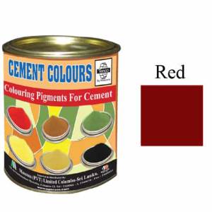 Belgium 1 kg Can (RED- F6110) Colour Cement