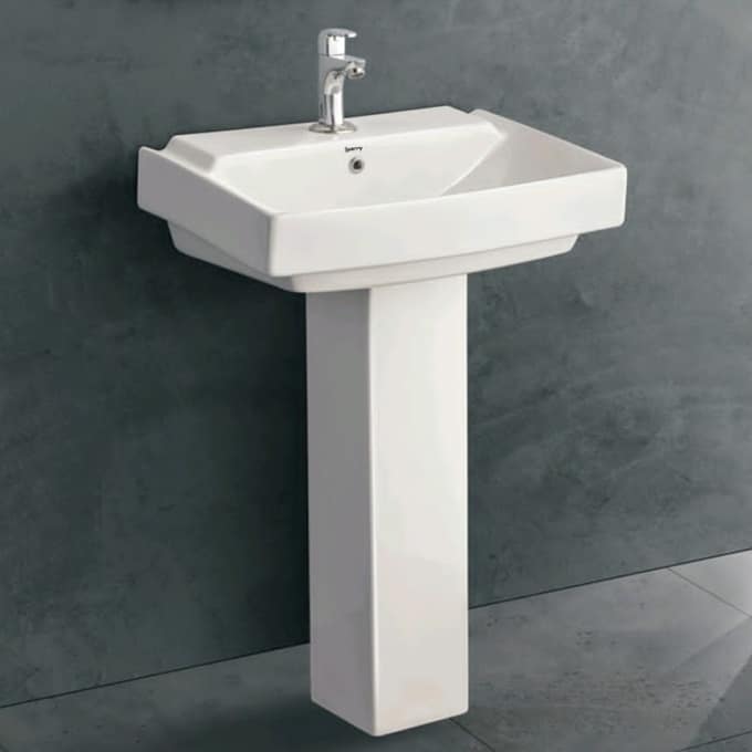 Wash Basin & Pedestal (Tessa) in Sri Lanka