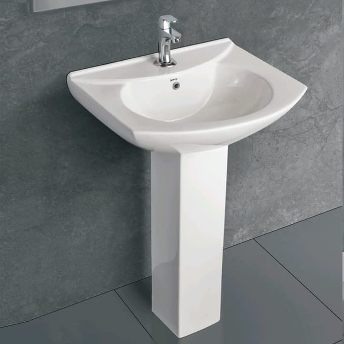 Wash Basin & Pedestal (Viva) in Sri Lanka