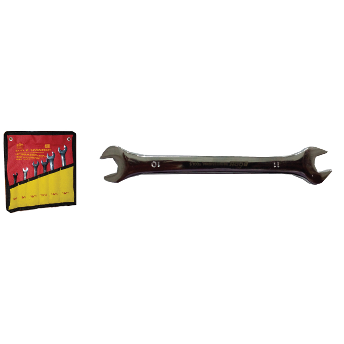 Double open End Spanner,Full Polished (Mirror Finished)